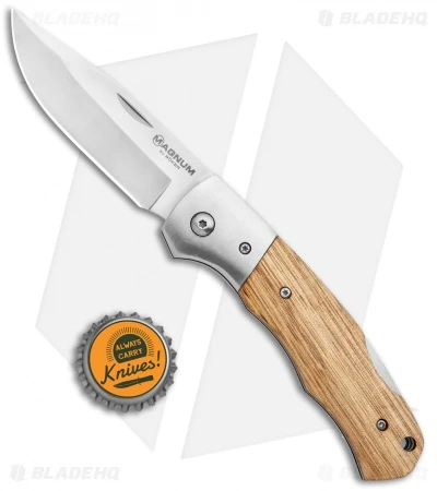 Boker Magnum Rustic Lockback Zebrawood (3.5" Satin) 01SC075 6 Boker Magnum Rustic Lockback Zebrawood (3.5" Satin) 01SC075 - Image 4