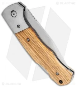 Boker Magnum Rustic Lockback Zebrawood (3.5" Satin) 01SC075 8 Boker Magnum Rustic Lockback Zebrawood (3.5" Satin) 01SC075 -Boker Boker Magnum Rustic LB Zebra Wood Satin 01SC075 BHQ 118410 jr side