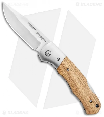 Boker Magnum Rustic Lockback Zebrawood (3.5" Satin) 01SC075 3 Boker Magnum Rustic Lockback Zebrawood (3.5" Satin) 01SC075