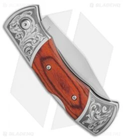 Boker Magnum Turul I Lockback Knife Wood (3" Satin) 01SC353 8 Boker Magnum Turul I Lockback Knife Wood (3" Satin) 01SC353 -Boker Boker Magnum Turul I Lockback Knife Wood 3in Satin 01SC353 BHQ 111803 LS Side