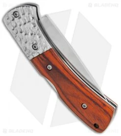 Boker Magnum Turul III Lock Back Knife Pakka Wood (2.6" Satin) -Boker Boker Magnum Turul III LB Pakka Wood Satin 01SC357 BHQ 111957 jr side