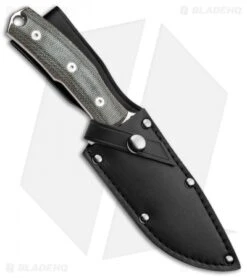 Boker Magnum Vox 2021 Collection Fixed Blade Knife Black Micarta (5.3" Satin) 8 Boker Magnum Vox 2021 Collection Fixed Blade Knife Black Micarta (5.3" Satin) -Boker Boker Magnum Vox 2021 Collection Fixed Blade Satin 02MAG2021 BHQ 121274 jr sheath