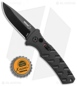 Boker Mini Strike Automatic Knife Black Aluminum (2.6" Black D2) 9 Boker Mini Strike Automatic Knife Black Aluminum (2.6" Black D2) -Boker Boker Mini Strike Auto Black Black 01BO436NSOI BHQ 99629 jr bottlecap