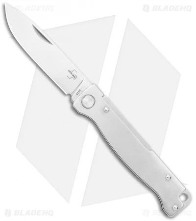Boker Plus Atlas Slip Joint Knife Gray Steel (2.6" Polish) 01BO850 3 Boker Plus Atlas Slip Joint Knife Gray Steel (2.6" Polish) 01BO850