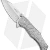 Boker Plus Dreed Frame Lock Knife Titanium (3.5" Stonewash) 01BO616 -Boker Boker Plus Dreed FL Ti SW 01BO616 BHQ 77339 jr