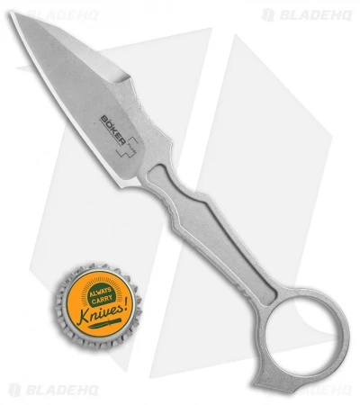 Boker Plus GITFO Urbanovsky Fixed Blade Neck Knife (3" Stonewash) 02BO057 6 Boker Plus GITFO Urbanovsky Fixed Blade Neck Knife (3" Stonewash) 02BO057 - Image 4