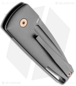 Boker Plus Harlock Automatic Knife Black Stainless Steel (2" Black) 01BO392N -Boker Boker Plus Harlock Auto Black SS Black BHQ 139169 jr side