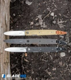 Boker Plus Kansei Matsuno LRF Liner Lock Knife Brass (3" Satin) -Boker Boker Plus Kansei LRF Liner Lock Knife Shred CF Satin BHQ 102028 kp log web