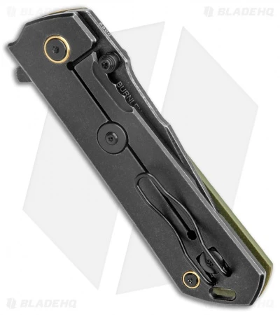 Boker Plus Kihon Spring Assisted Knife Green G-10 (3.5" Black SW ) 01BO164 5 Boker Plus Kihon Spring Assisted Knife Green G-10 (3.5" Black SW ) 01BO164 - Image 3