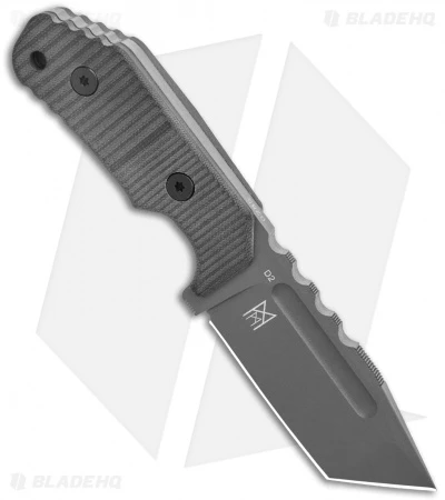 Boker Plus Little Dvalin Tanto Fixed Blade Black G-10 (3.3" Gray) 02BO034 4 Boker Plus Little Dvalin Tanto Fixed Blade Black G-10 (3.3" Gray) 02BO034 - Image 2