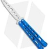 Boker Plus Mini Balisong Trainer Blue G-10 (3.25" Satin) 01BO715SOI -Boker Boker Plus Mini Balisong Trainer Blue Holes G 10 Satin 01BO715SOI BHQ 99636 jr