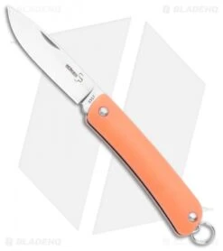 Boker Plus Mini Tech Tool 1 Slip Joint GITD Orange (2" Mirror) 01BO880