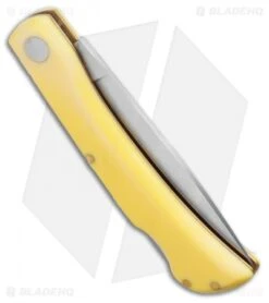 Boker Plus Rangebuster Junior 2.0 Lockback Knife Yellow Poly (3" Satin) 01BO173 -Boker Boker Plus Rangebuster Junior 2.0 Lockback Knife Yellow Poly 3 Satin 01BO173 BHQ 125057 LS Side