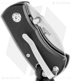 Boker Plus Rockhopper Liner Lock Knife Black G-10 (1.6" Satin) 8 Boker Plus Rockhopper Liner Lock Knife Black G-10 (1.6" Satin) -Boker Boker Plus Rockhopper LL Black G 10 01BO317 BHQ 118387 jr side