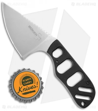 Boker Plus SFB Fixed Blade Neck Knife Black G-10 (2.25" Satin) 02BO321 6 Boker Plus SFB Fixed Blade Neck Knife Black G-10 (2.25" Satin) 02BO321 - Image 4