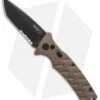 Boker Plus Strike Tanto Automatic Coyote Brown (3.25" Black SW Serr) 01BO425N -Boker Boker Plus Strike Tanto Coyote Brown black sw serr BHQ 67885 er