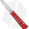 Boker Plus Balisong Trainer Butterfly Knife Red G-10 (4" Satin) 01BO712 -Boker Boker Plus balisong trainer red G10 satin BHQ 76461 er