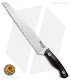 Boker Vox Saga 9.25" Bread Kitchen Knife Grenadill Wood -Boker Boker Saga Bread Knife 130381 BHQ 116563 LS Bottlecap