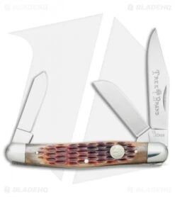 Boker Stockman Knife 4" Brown Jigged Bone 110726