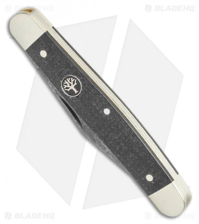 Boker Stockman Pocket Knife Jute Micarta (3" Black Stonewash) 114985 4 Boker Stockman Pocket Knife Jute Micarta (3" Black Stonewash) 114985 - Image 2