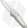 Boker Top Lock II Button Lock Knife Gray Aluminum/Kraton (2.75" Satin) 117107WB -Boker Boker Top Lock II Auto Kraton Inserts Satin 117107WB BHQ 34871 jr