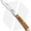 Boker Trapper Asbach Uralt Slip Joint Knife Oak Wood (3.3" Satin) -Boker Boker Trapper Asbach Uralt SJ Oak Wood Satin BHQ 137741 jr