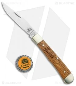 Boker Trapper Asbach Uralt Slip Joint Knife Oak Wood (3.3" Satin) 9 Boker Trapper Asbach Uralt Slip Joint Knife Oak Wood (3.3" Satin) -Boker Boker Trapper Asbach Uralt SJ Oak Wood Satin BHQ 137741 jr bottlecap