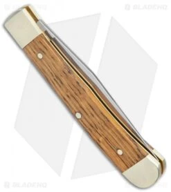 Boker Trapper Asbach Uralt Slip Joint Knife Oak Wood (3.3" Satin) 8 Boker Trapper Asbach Uralt Slip Joint Knife Oak Wood (3.3" Satin) -Boker Boker Trapper Asbach Uralt SJ Oak Wood Satin BHQ 137741 jr side