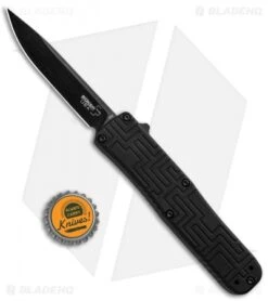 Boker USA OTF Automatic Knife Black Aluminum (3.5" Black) 06EX263 9 Boker USA OTF Automatic Knife Black Aluminum (3.5" Black) 06EX263 -Boker Boker USA OTF Auto Black Aluminum Black 06EX263 BHQ 94103 jr bottlecap