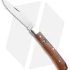 Boker Uno Trapper Pocket Knife Brown Desert Ironwood (4" Satin) 112565 -Boker Boker Uno Trapper Desert Ironwood 112565 BHQ 105707 jr