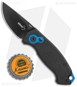 Boker Vox Kompakt CA Legal Automatic Knife (1.9" Black D2) 12 Boker Vox Kompakt CA Legal Automatic Knife (1.9" Black D2) -Boker Boker Vox Kompakt CA Legal Auto Knife Black 01BO624NSOI BHQ 95711 jr bottlecap 2