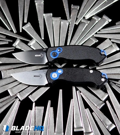 Boker Vox Kompakt CA Legal Automatic Knife (1.9" Black D2) 8 Boker Vox Kompakt CA Legal Automatic Knife (1.9" Black D2) - Image 6