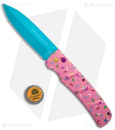 Boker XXL Kalashnikov Exclusive Dessert Warrior Automatic Knife (4.75" Blue) 6 Boker XXL Kalashnikov Exclusive Dessert Warrior Automatic Knife (4.75" Blue) - Image 4