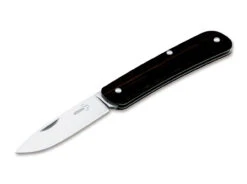 Boker Plus Tech Tool 1 Folding Knife BOP01BO844, 2.80" 12C27 Sandvik Plain Blade, Ebony Wood Handles