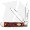 Boker H.J. Justin & Sons Trapper Knife 4" Jigged Bone 1 Boker H.J. Justin & Sons Trapper Knife 4" Jigged Bone -Boker Justin TS Trapper BHQ 115594 td