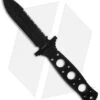 Boker Plus Steel Mariner Fixed Blade Knife (4" Black Serr) 02BO285 -Boker boker fixed plus steel mariner 02bo285