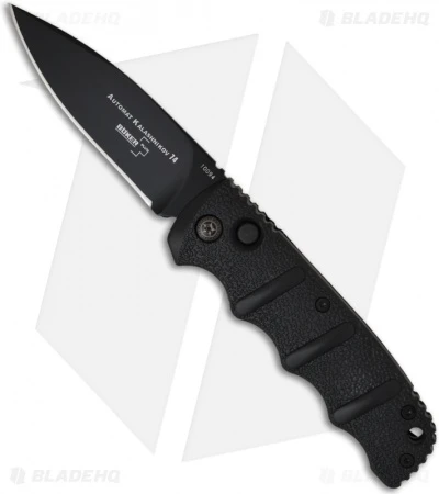 Boker Kalashnikov Automatic Knife Black (3.25" Black D2) 3 Boker Kalashnikov Automatic Knife Black (3.25" Black D2)