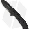 Boker Magnum Stout Liner Lock Knife (3.5" Black Serr) 01MB408 -Boker boker magnum 01mb408