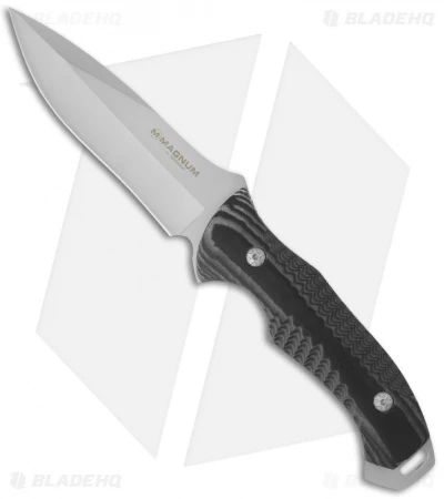 Boker Magnum Highlands Ranger Fixed Blade Knife (4.75" Bead Blast Plain) 02MB522 3 Boker Magnum Highlands Ranger Fixed Blade Knife (4.75" Bead Blast Plain) 02MB522