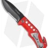 Boker Magnum Firefighter Liner Lock Knife Red G-10 (3.5" Gray) 01SC172 -Boker boker magnum oisc172
