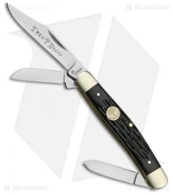 Boker Medium Stockman Knife 3.5" Black Jigged Bone 110728