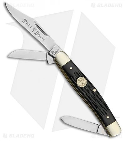 Boker Medium Stockman Knife 3.5" Black Jigged Bone 110728 3 Boker Medium Stockman Knife 3.5" Black Jigged Bone 110728