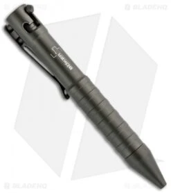 Boker Plus Tactical Pen KID Cal .50 (Gray) 09BO093 -Boker boker plus tactical pen silver 09bo093 closed