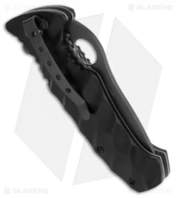 Boker Magnum Waves Liner Lock Knife (3.75" Gray) 01MB100 -Boker boker waves 01mb100 side