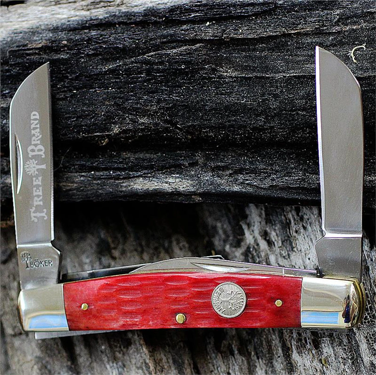 Boker 110745 Traditional Series Congress, Red Jigged Bone Handle 3 Boker 110745 Traditional Series Congress, Red Jigged Bone Handle