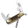 Boker Camp Knife, 4024 Stainless, Genuine Stag Handles -Boker knifework bo182hh.2 30434.1566588742