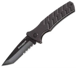 Boker Magnum Security Forces, Tanto 440, Black G-10 Handle
