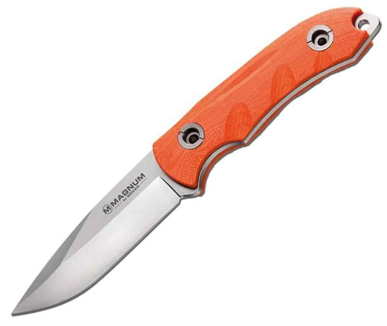 Boker Magnum Orange Outdoor, 440, Orange G-10 Handle 3 Boker Magnum Orange Outdoor, 440, Orange G-10 Handle