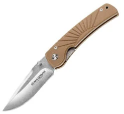 Boker Magnum Sunrise Folder, 440, Tan G-10 Handle
