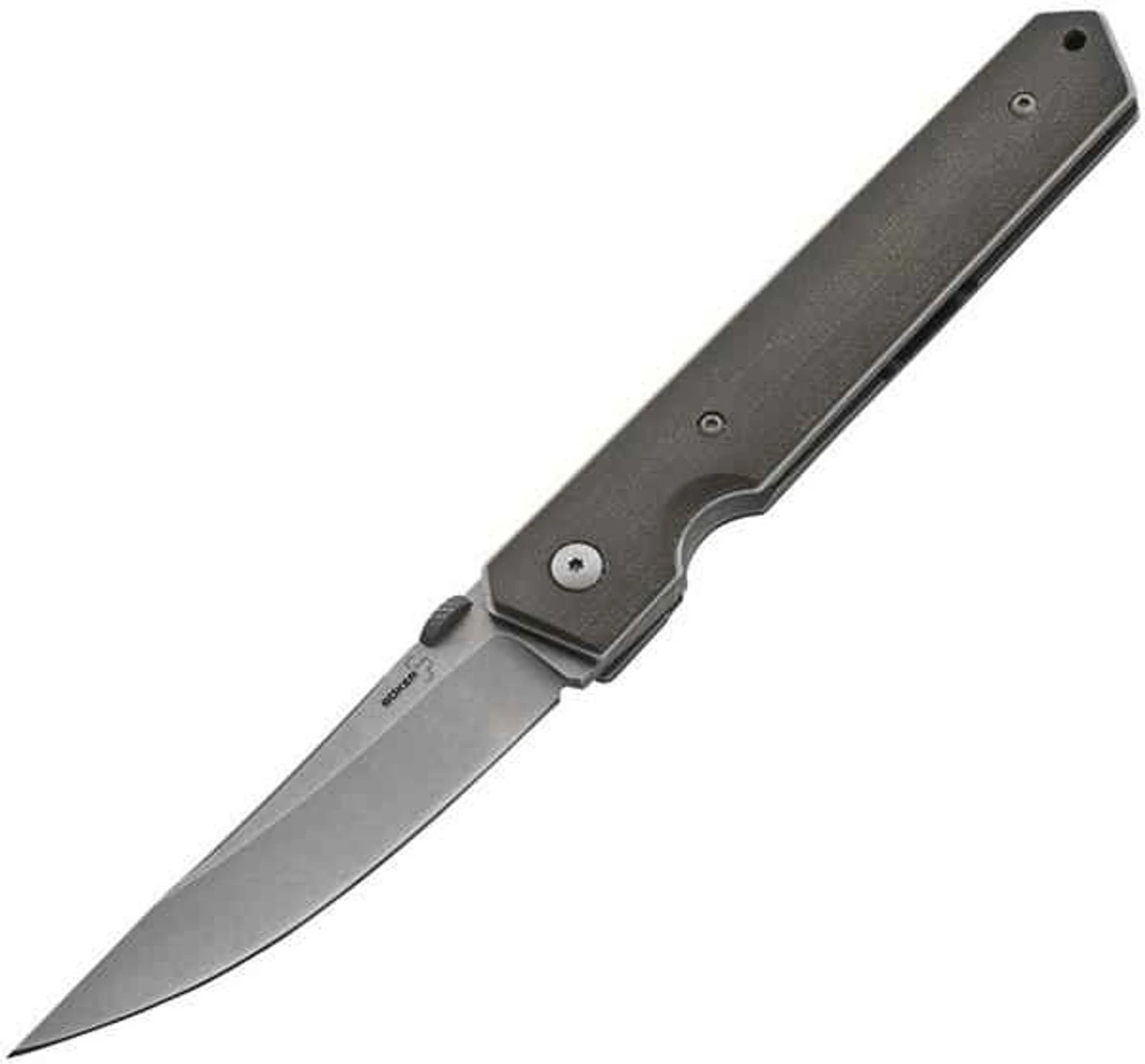 Boker Plus Kwaiken Folder, AUS-8 Stainless, Micarta Handle 3 Boker Plus Kwaiken Folder, AUS-8 Stainless, Micarta Handle